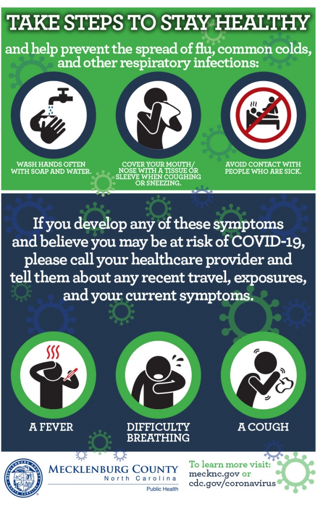 COVID19 Information Town of Pineville, NC