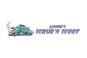 Laniers Scrub N Scoot Logo