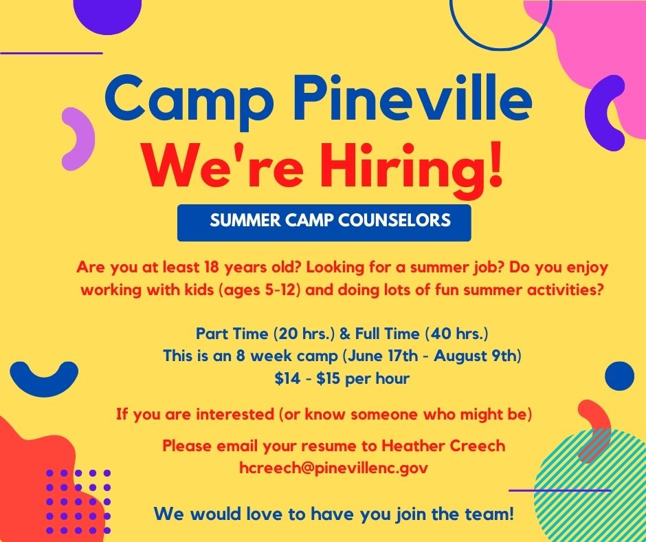 Human Resources Town of Pineville, NC